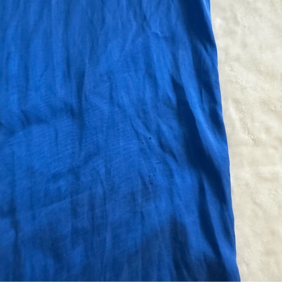 Mara Hoffman Saga Shirt Dress In Cobalt Blue Small - Picture 11 of 13